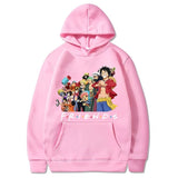 The Mugiwara Bunch Hoodie Rosa