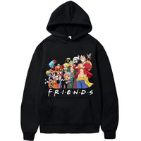 The Mugiwara Bunch Hoodie Schwarz