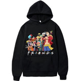 The Mugiwara Bunch Hoodie Schwarz