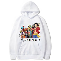 The Mugiwara Bunch Hoodie Weiß