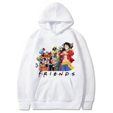 The Mugiwara Bunch Hoodie Weiß