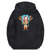 Tony Chopper Hoodie Schwarz