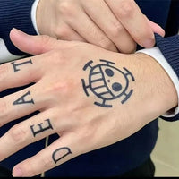 Trafalgar Law Tattoo Cosplay