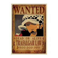 Trafalgar Law Wanted Poster