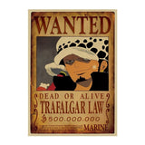Trafalgar Law Wanted Poster