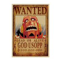 Usopp Wanted Poster