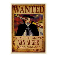 Van Auger Wanted Poster