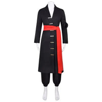Wano Zoro Cosplay Schwarz