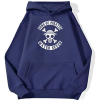 Water Seven Hoodie Marineblau