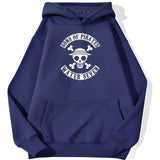 Water Seven Hoodie Marineblau