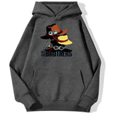 We Are Brothers Hoodie Dunkelgrau