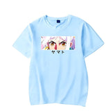 Yamato Eyes T-Shirt Blau