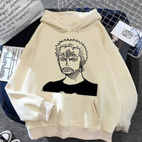 Zorro Angry Hoodie Beige