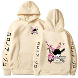 Zorro Cherry Tree Hoodie Beige