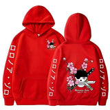 Zorro Cherry Tree Hoodie Rot