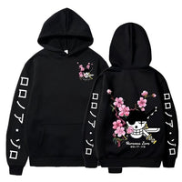 Zorro Cherry Tree Hoodie Schwarz
