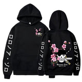 Zorro Cherry Tree Hoodie Schwarz