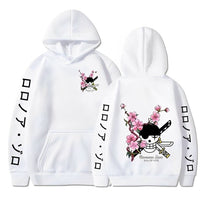 Zorro Cherry Tree Hoodie Weiß
