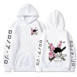 Zorro Cherry Tree Hoodie Weiß