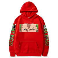Zorro Eyes Hoodie Rot