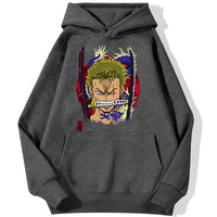 Zorro Hoodie Dunkelgrau