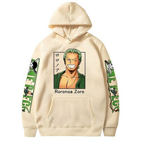 Zorro Smile Hoodie Beige