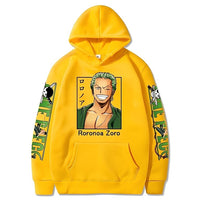 Zorro Smile Hoodie Gelb