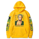 Zorro Smile Hoodie Gelb