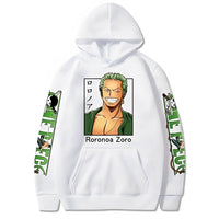 Zorro Smile Hoodie Weiß