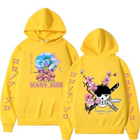 Zorro Wano Kuni Hoodie Gelb