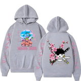 Zorro Wano Kuni Hoodie Grau
