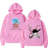Zorro Wano Kuni Hoodie Rosa
