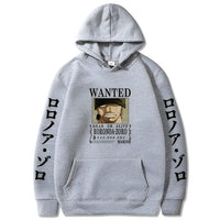 Zorro Wanted Hoodie Grau