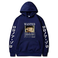 Zorro Wanted Hoodie Marineblau