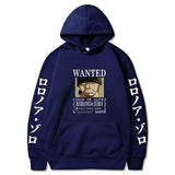 Zorro Wanted Hoodie Marineblau